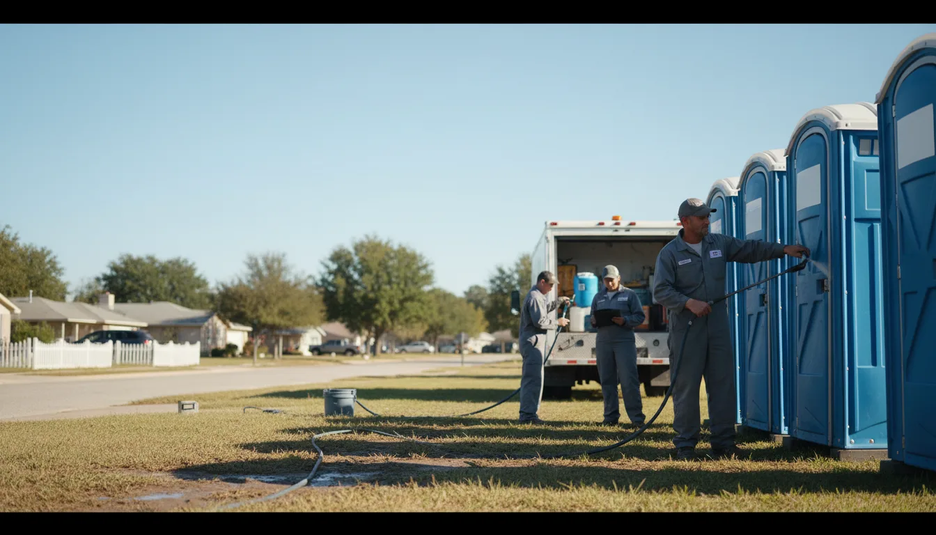 Long-Term Portable Toilet Rental in Franktown, CO near me